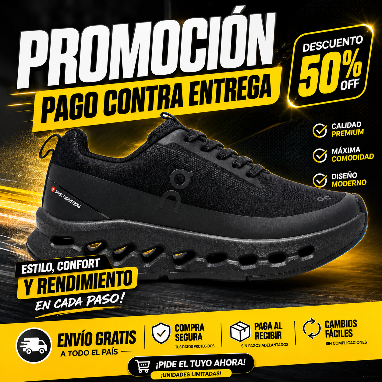 ON CloudTilt: Calidad Premium con Envío Gratis y Pago al Recibir